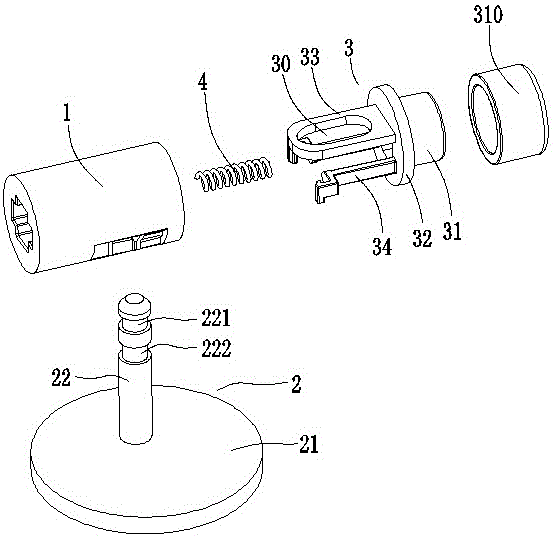 一种马桶盖板的快拆结构及一种马桶的制作方法