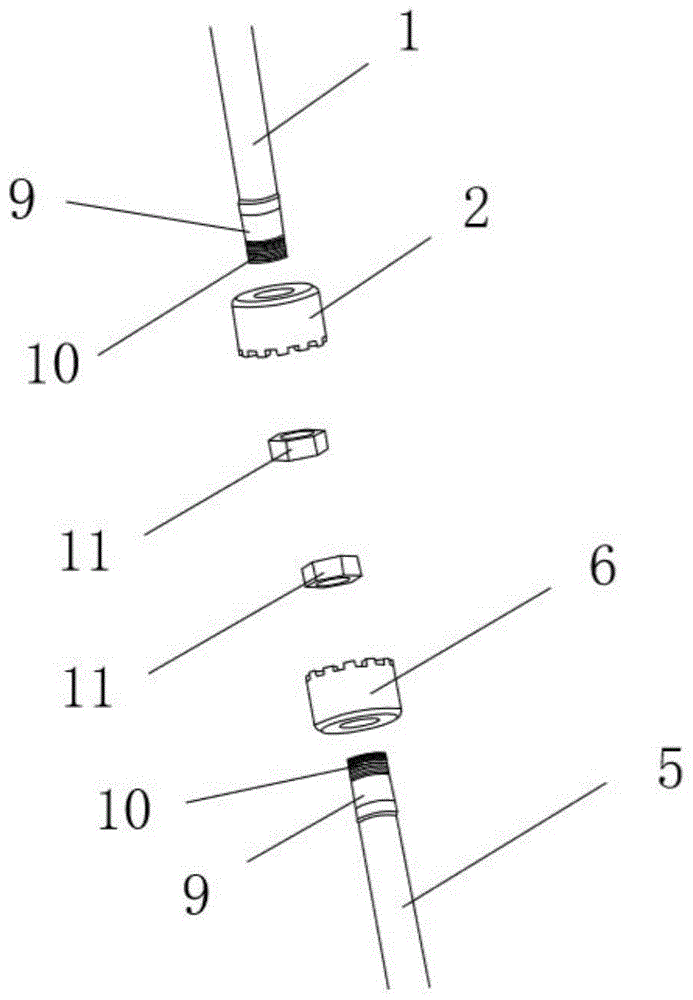 一种无人直升机尾梁折叠装置的制作方法