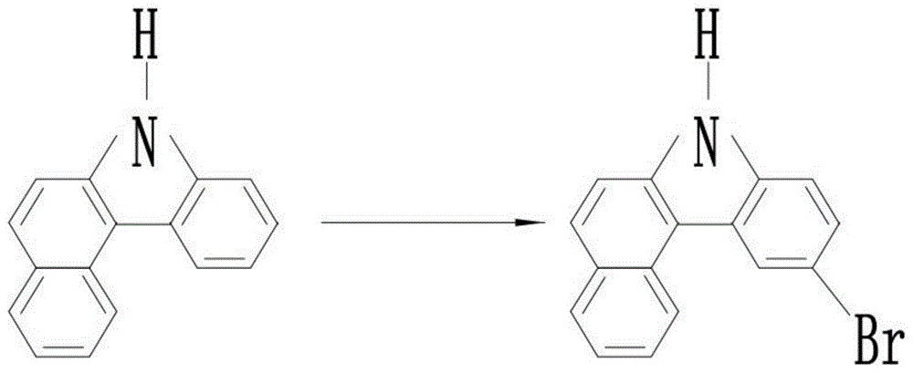 一种10-溴-7H-苯并[c]咔唑的制备方法与流程