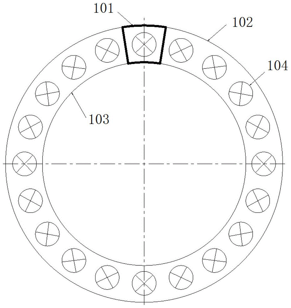 一种具有火焰筒侧壁冷却功能的燃烧室试验件的制作方法