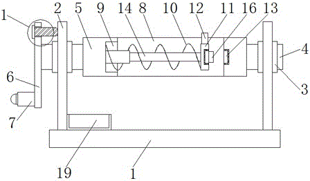 一种变频器驱动板测试用定位装置的制作方法