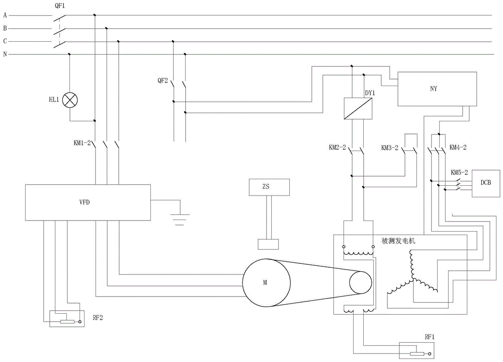 发电机空转测试系统的制作方法