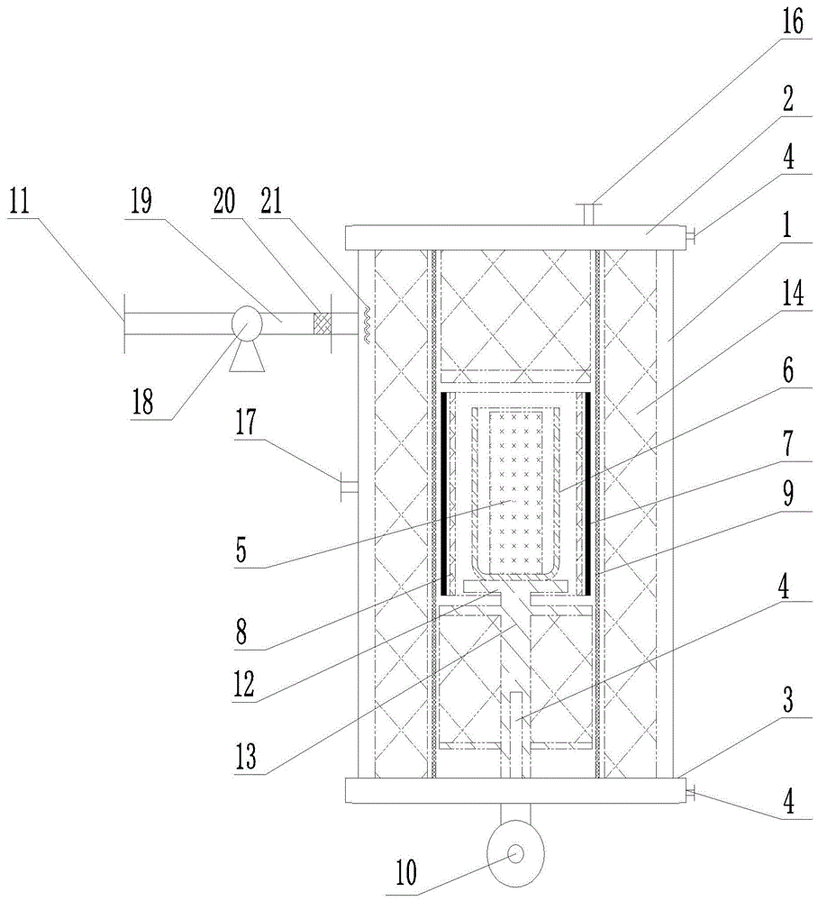 一种烧结提纯炉的制作方法