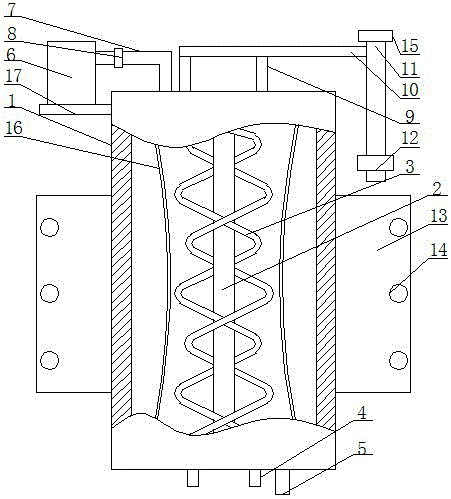 螺旋管式换热器的制作方法