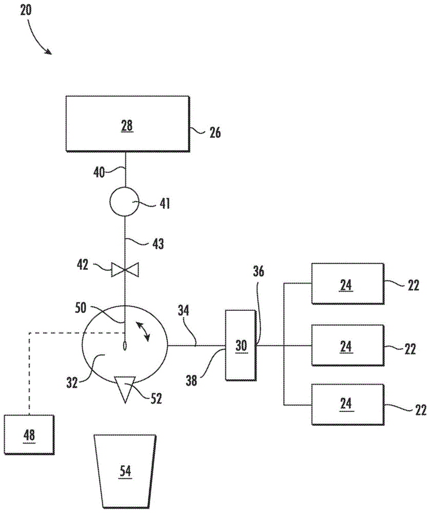 奶昔产品的混合过程的制作方法