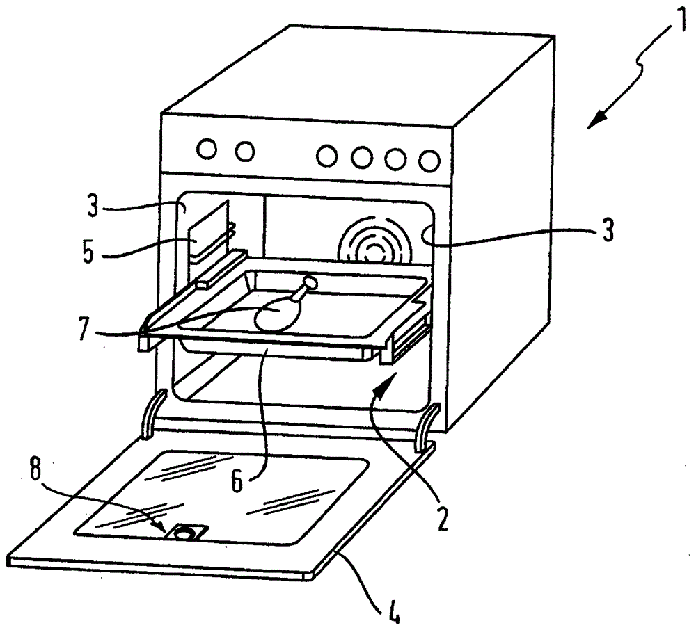 带有用于能取出地构造的传感器模块的容纳部的烹饪器具的制作方法