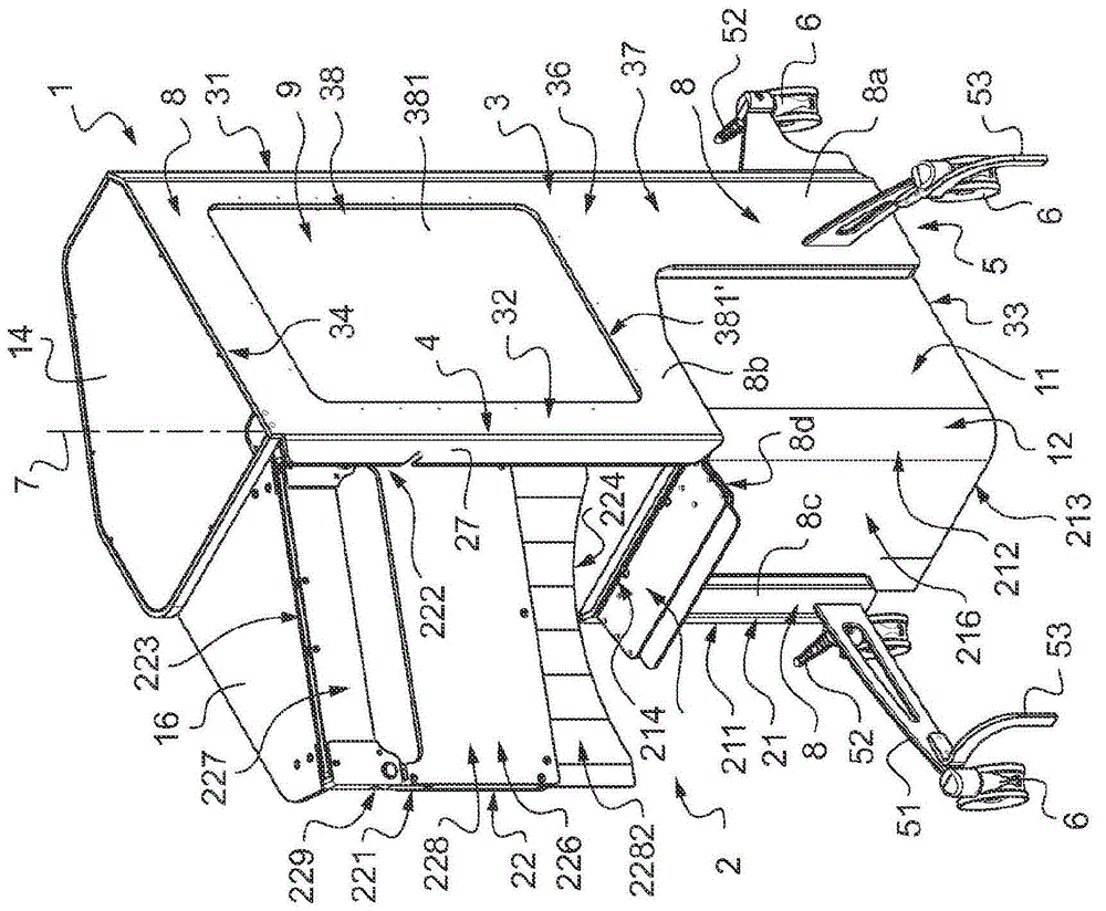 可移动的防辐射屏蔽的制作方法