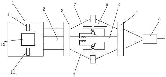 一种分电机框式绞线机的制作方法