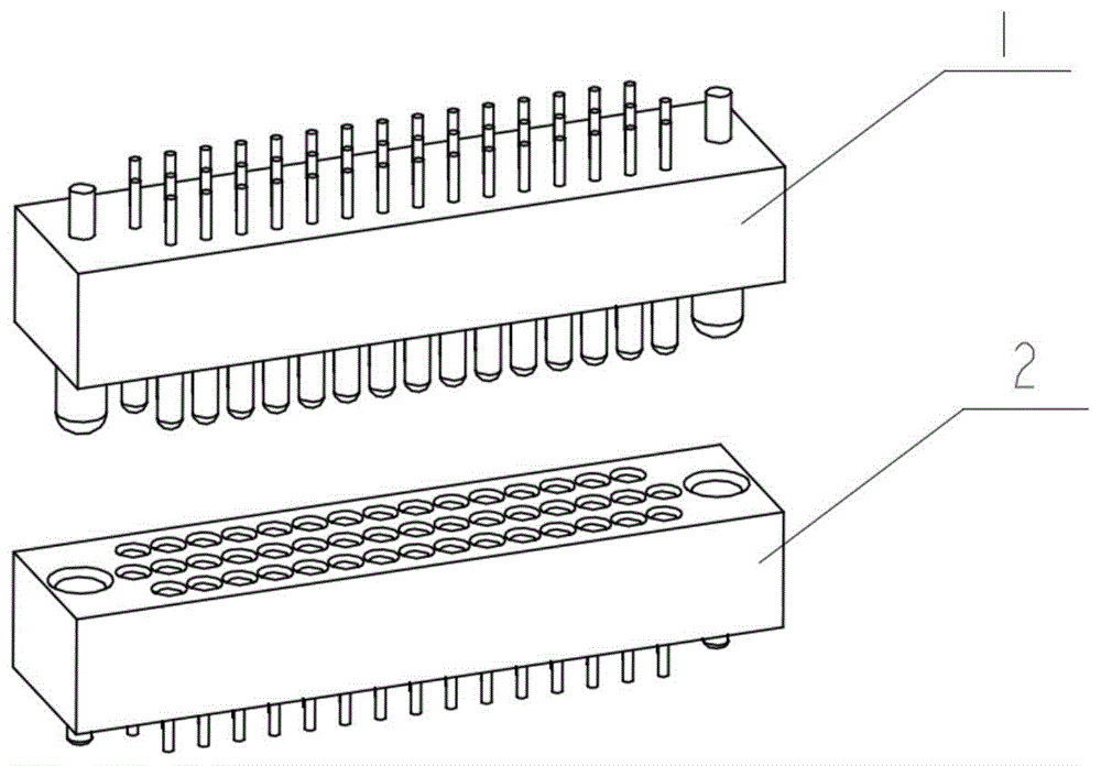 一种用于板间连接器的导向顶出分离装置的制作方法