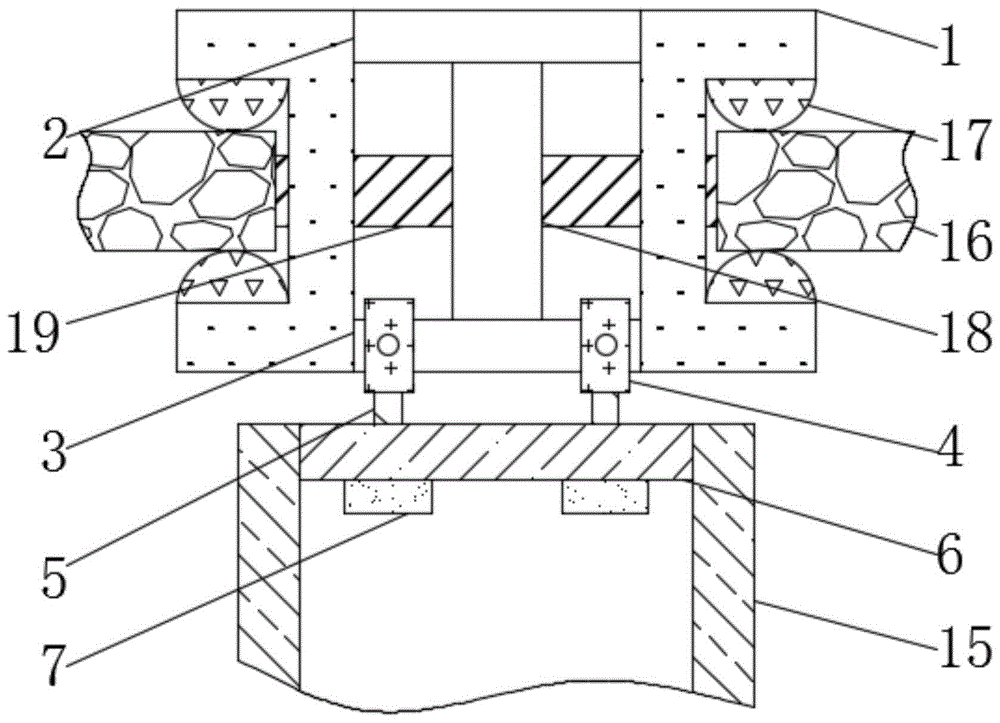 一种拆卸式建筑施工电梯附墙连接结构的制作方法