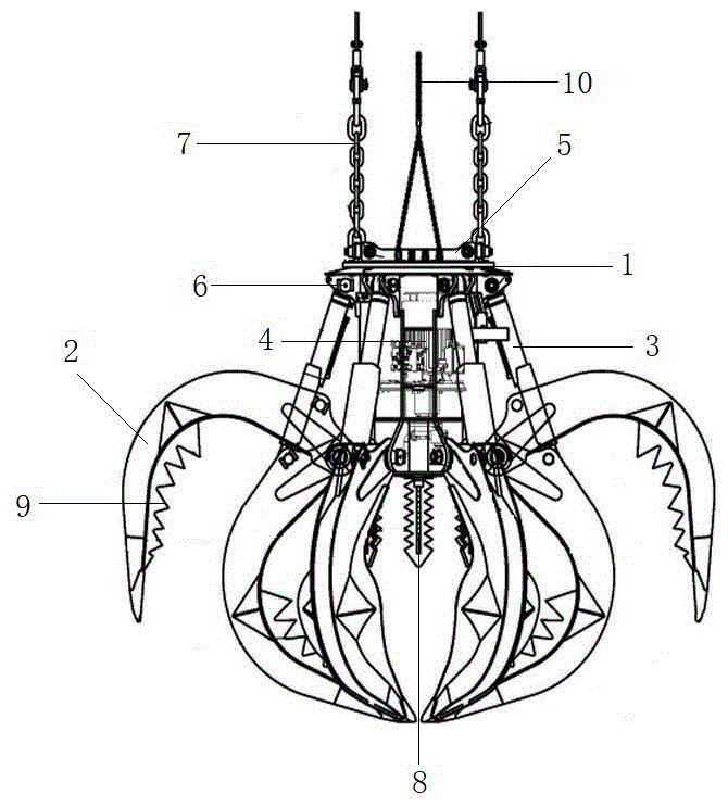 一种具有破碎功能的液压抓斗的制作方法