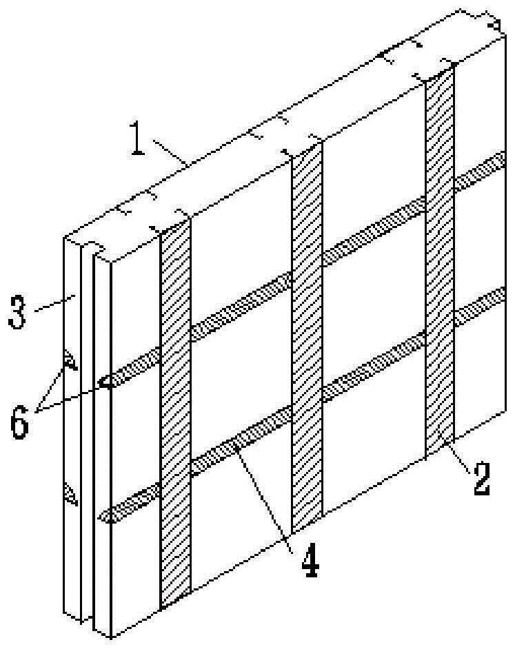 一种薄壁型钢房屋的复合预制墙板的制作方法