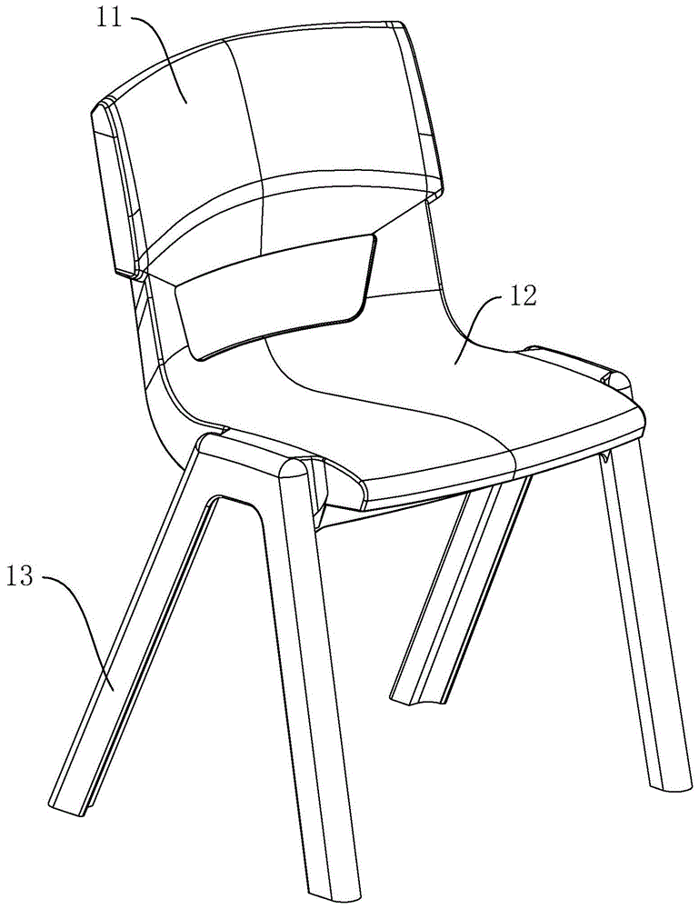 椅子用注塑模具的制作方法