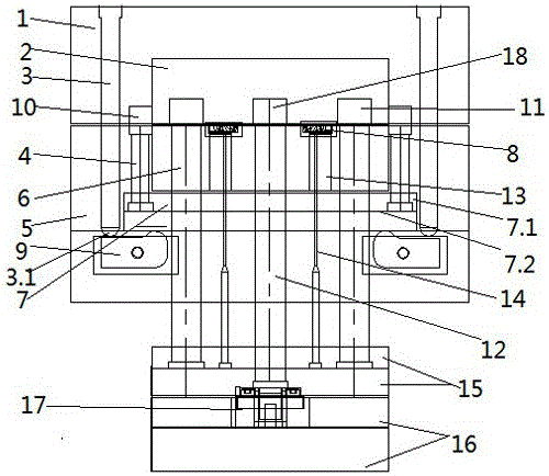 一种用于双色注塑模成型结构的制作方法