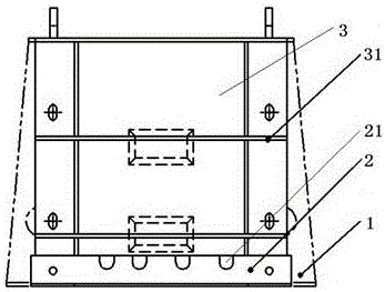 一种叠合梁梁端挡板模具组件的制作方法