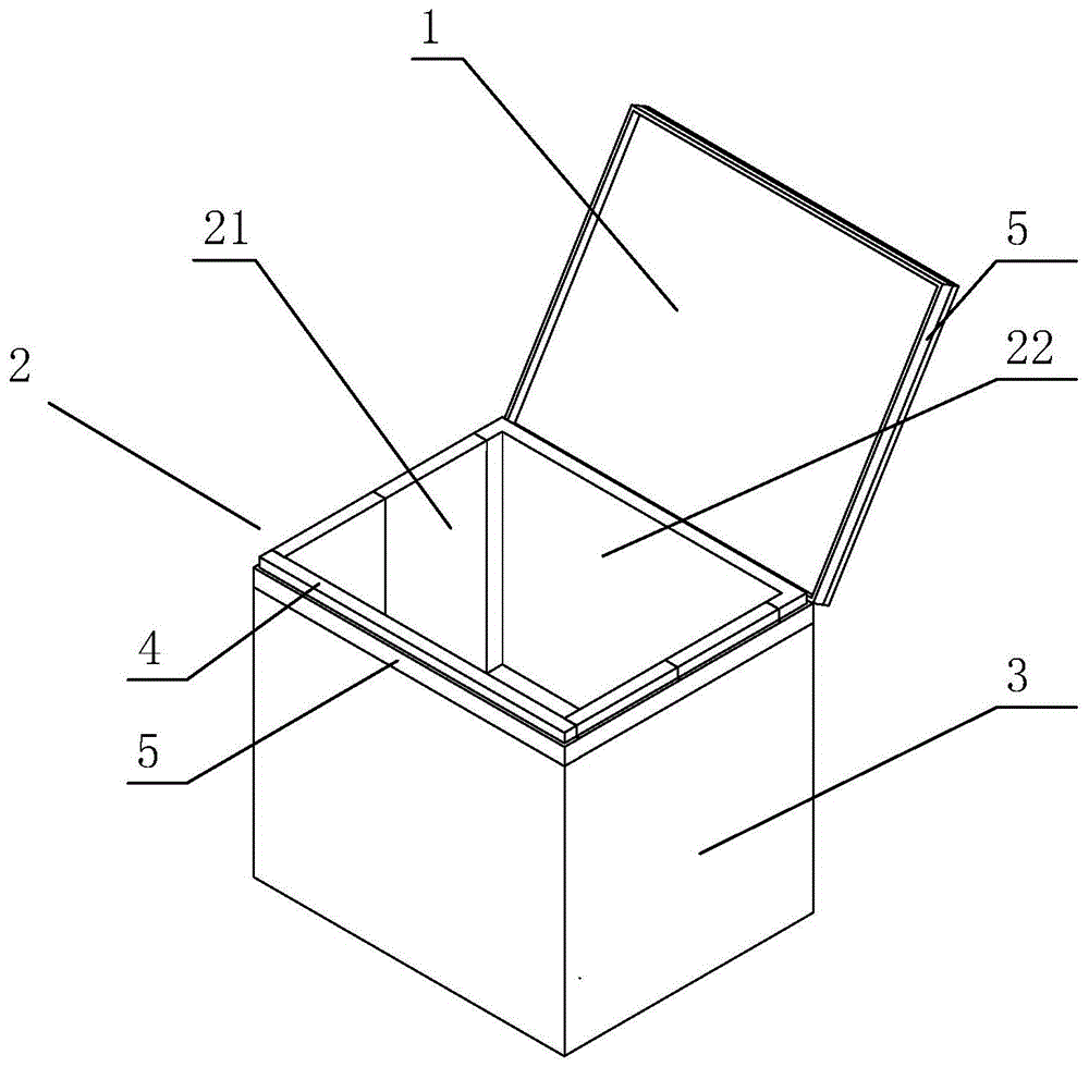 可折叠的保温箱的制作方法