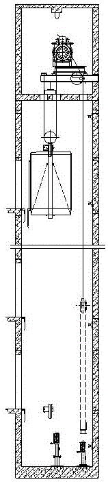 一种别墅电梯阻止装置的状态检测结构的制作方法