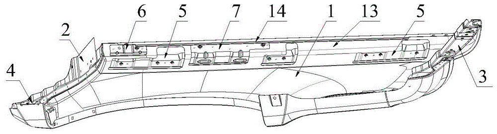 短轴汽车车箱右侧围外板的制作方法