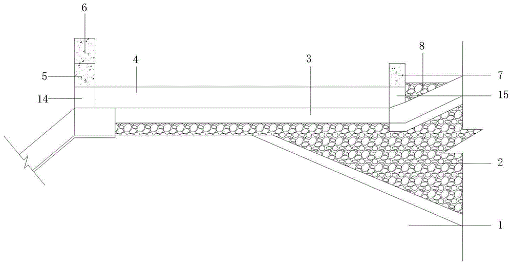 现役堤防坝顶道路升级结构的制作方法