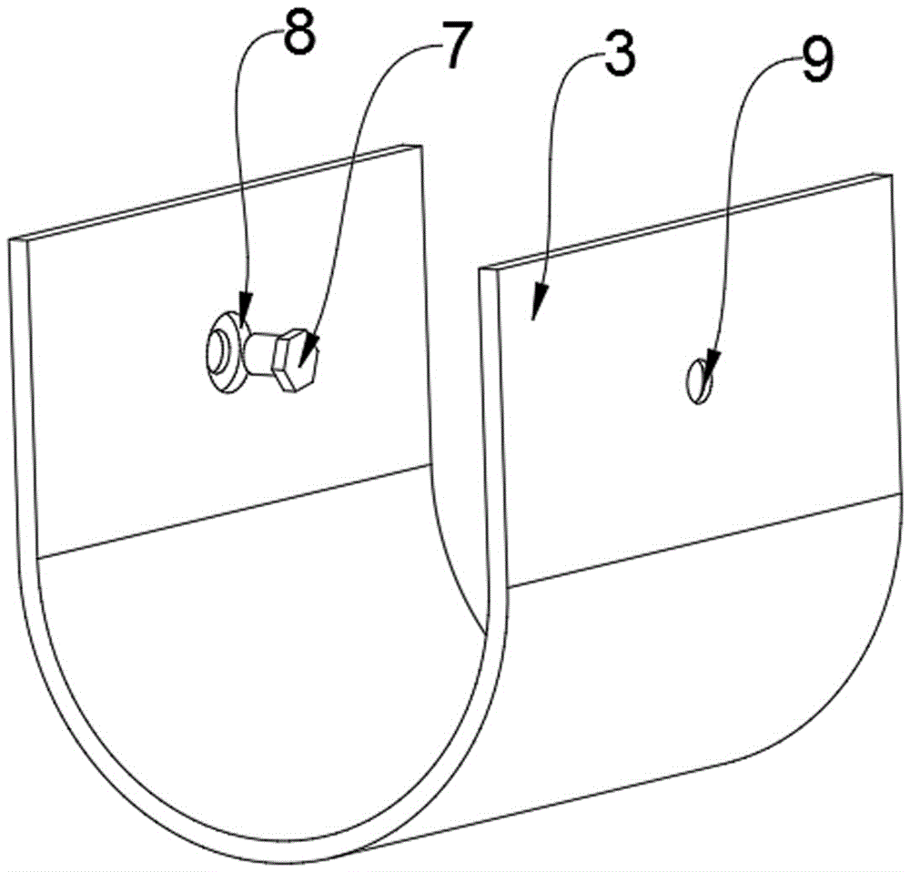一种螺旋输送机用尼龙衬板的制作方法