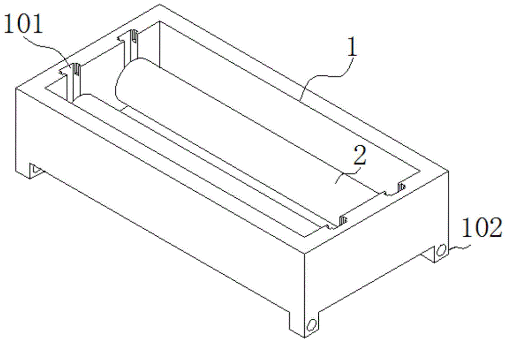 一种用于瓦楞纸箱的可调式压平装置的制作方法