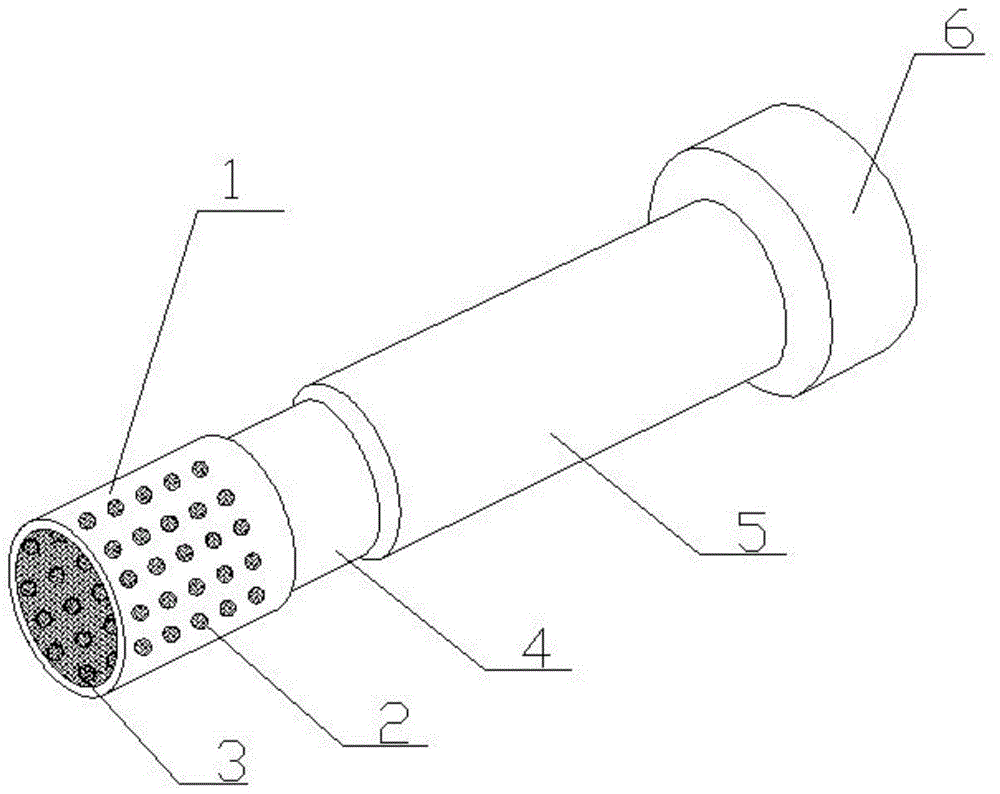 一种进气孔带有防虫网的红外线燃烧器引射管的制作方法