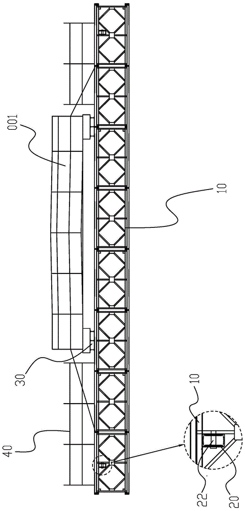 一种用于中承式钢管混凝土拱桥桥面梁吊装安装装置的制作方法