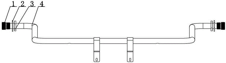 一种进气管的制作方法