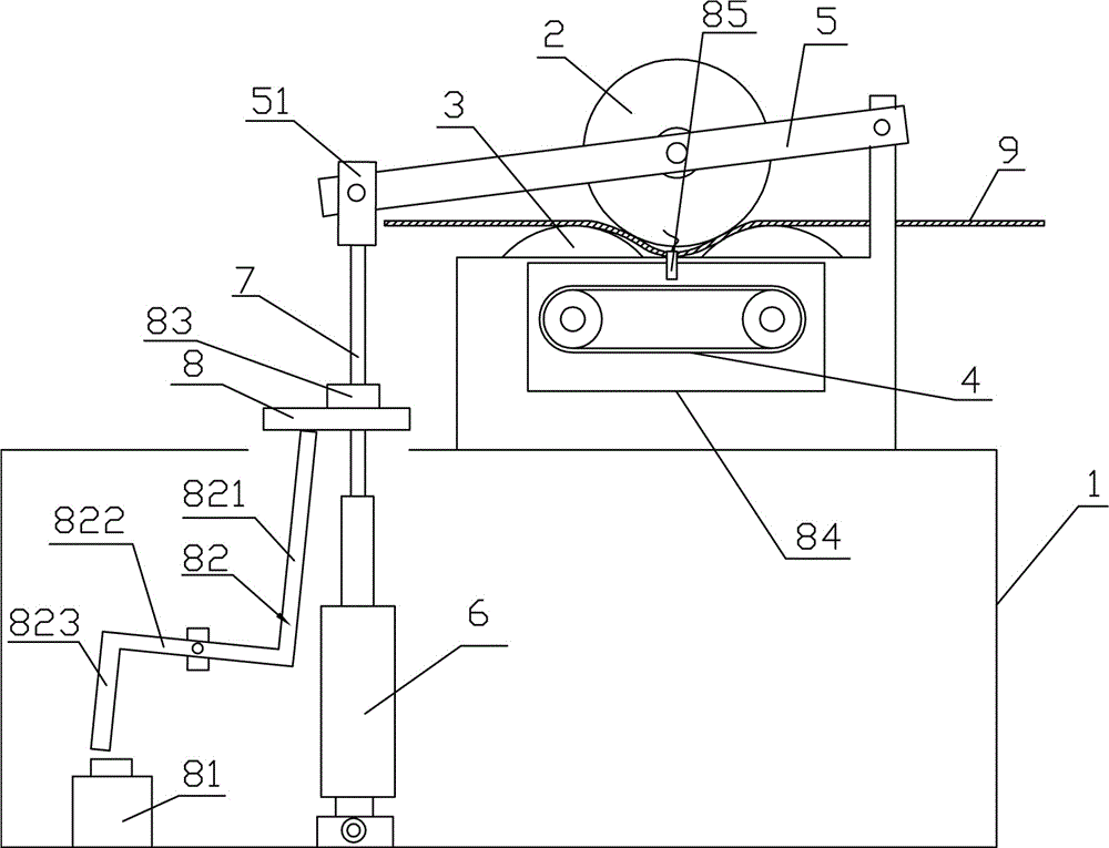 制条机中的丝束开松装置的制作方法