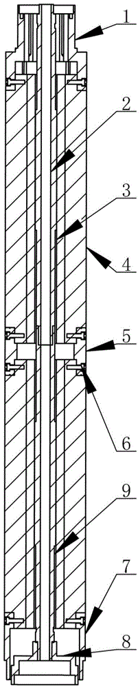 一种井下扭矩自平衡有缆钻具的回转驱动系统的制作方法
