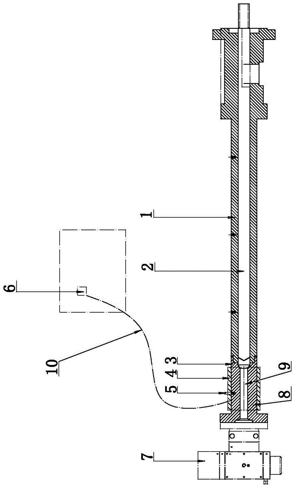 挤出螺杆缓冲稳定结构的制作方法