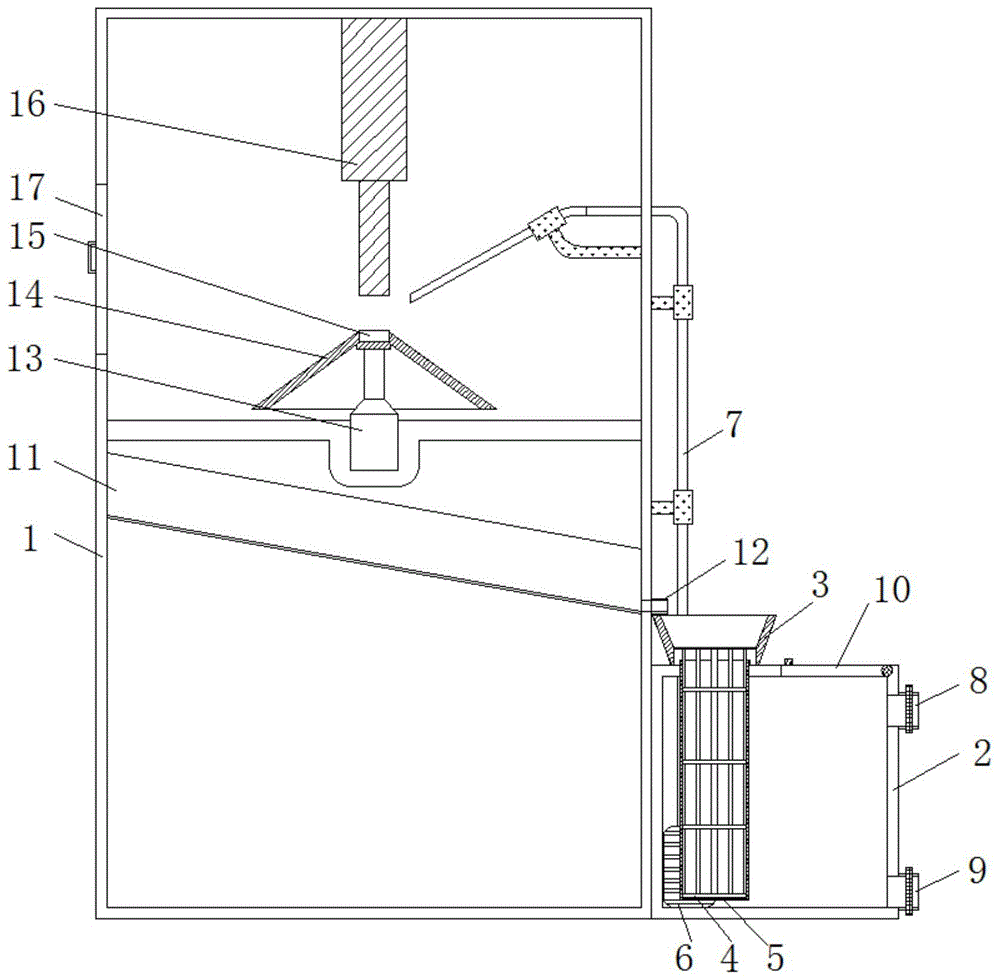 一种具有防尘效果镜片研磨机的制作方法