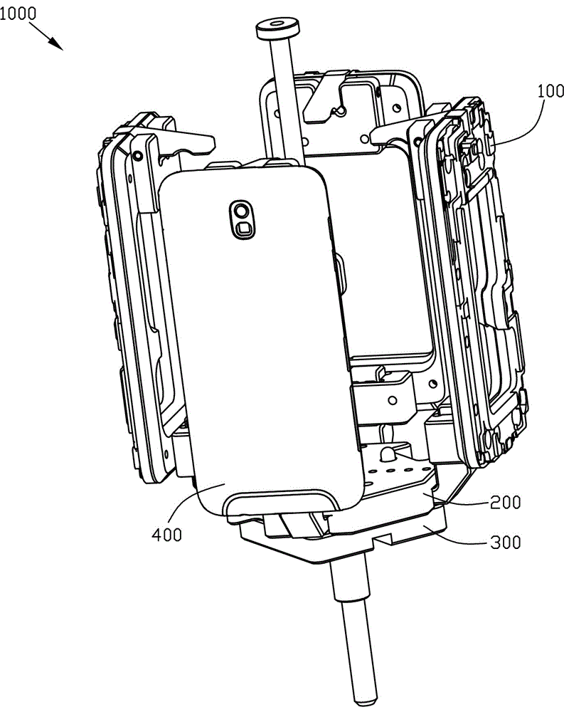 一种手机壳喷砂治具及喷砂装置的制作方法