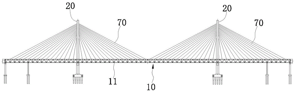 斜拉桥的制作方法