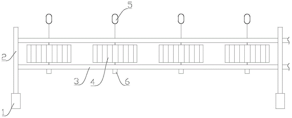 柔性停船栏的制作方法