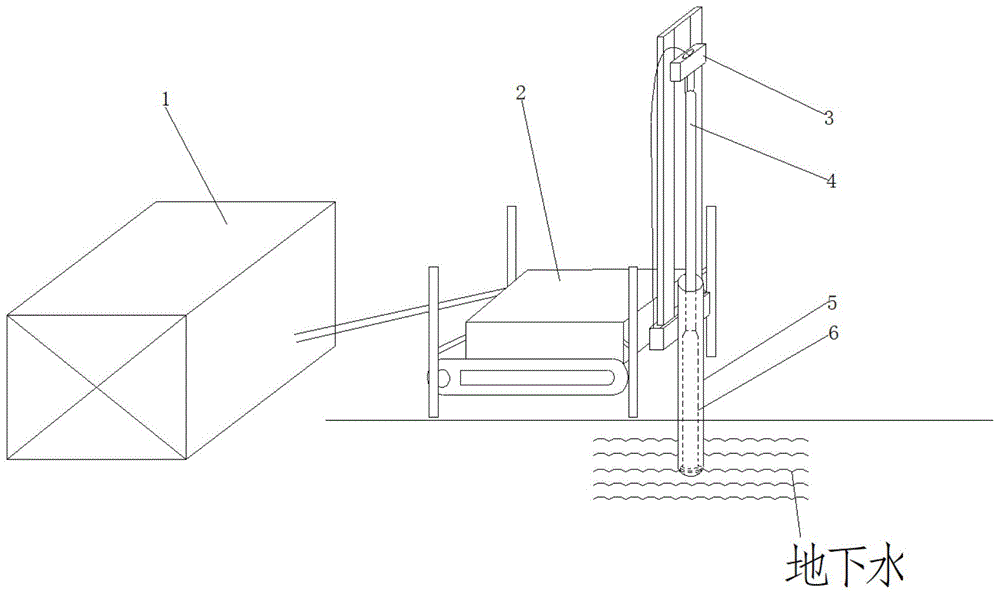 降水井施工装置的制作方法