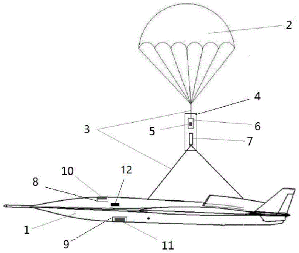 无人机自动切伞控制系统的制作方法