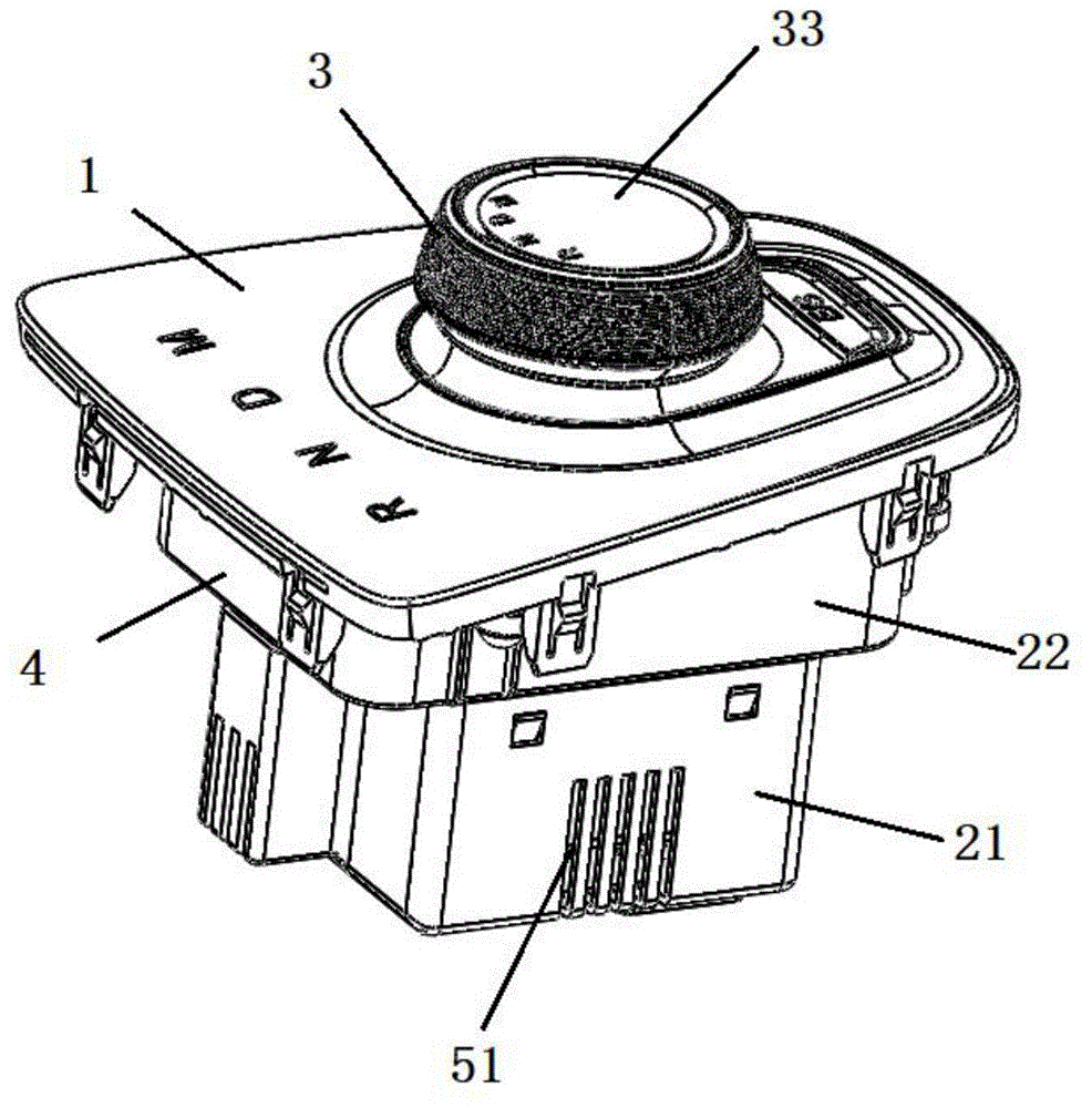 一种旋钮换挡器的制作方法