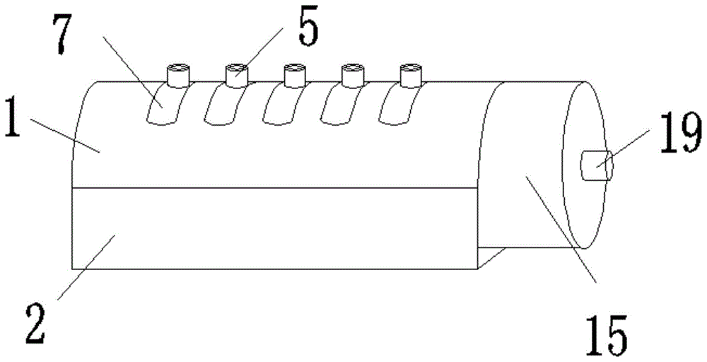 一种台式计算机导线收集装置的制作方法