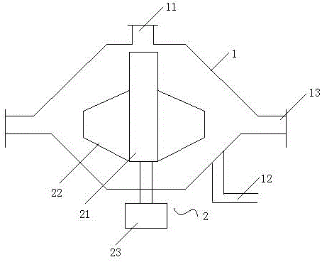 一种高盐废水除有机物装置的制作方法