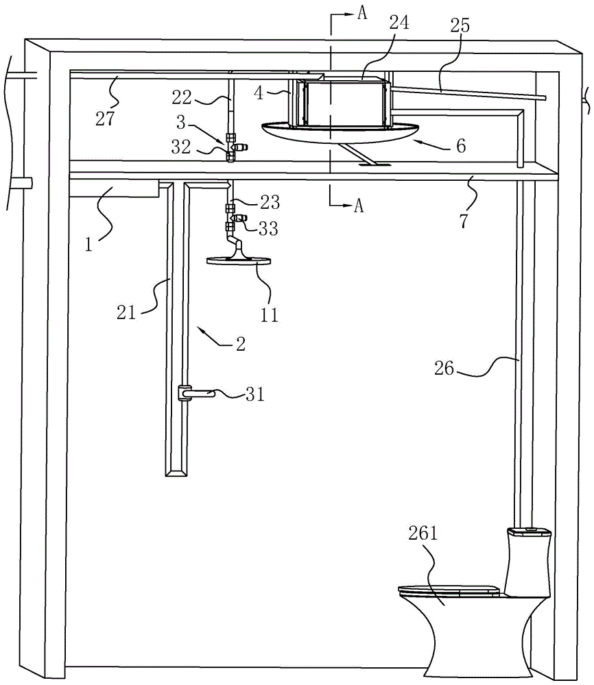 一种热水器的冷水收集系统的制作方法