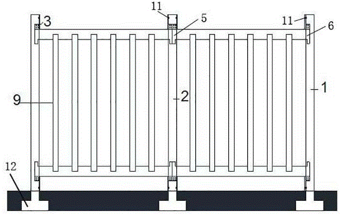 装配式人行道护栏的制作方法