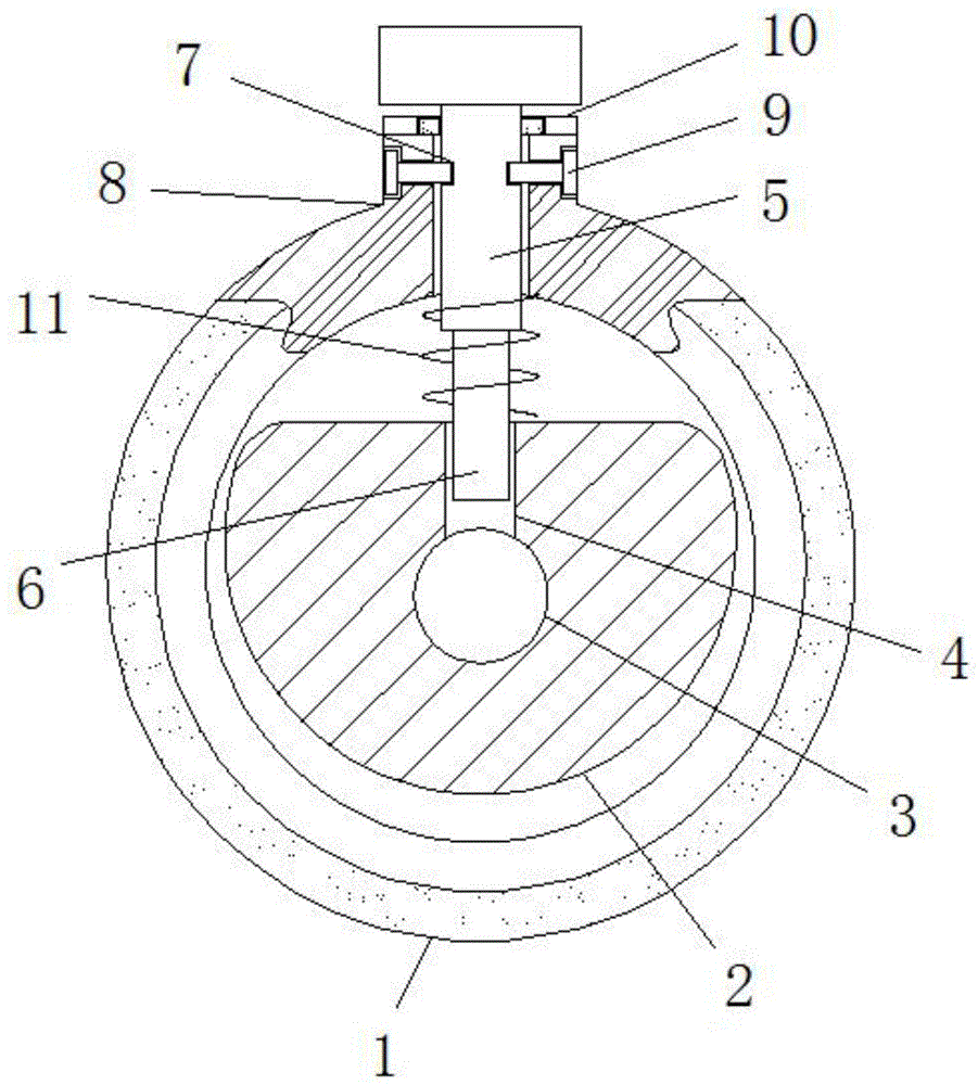 一种轴向柱塞液压泵变量机构的制作方法