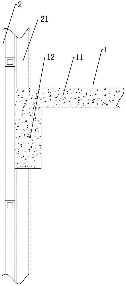 一种改造加长雨棚的制作方法