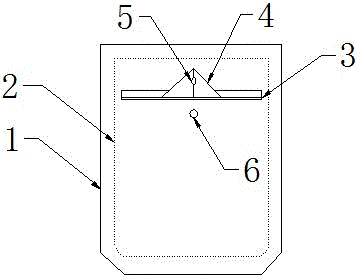 一种西服用钱夹内袋的制作方法