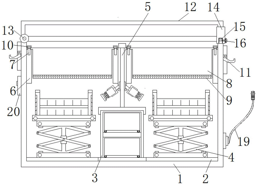 一种新型内科工具收纳箱的制作方法