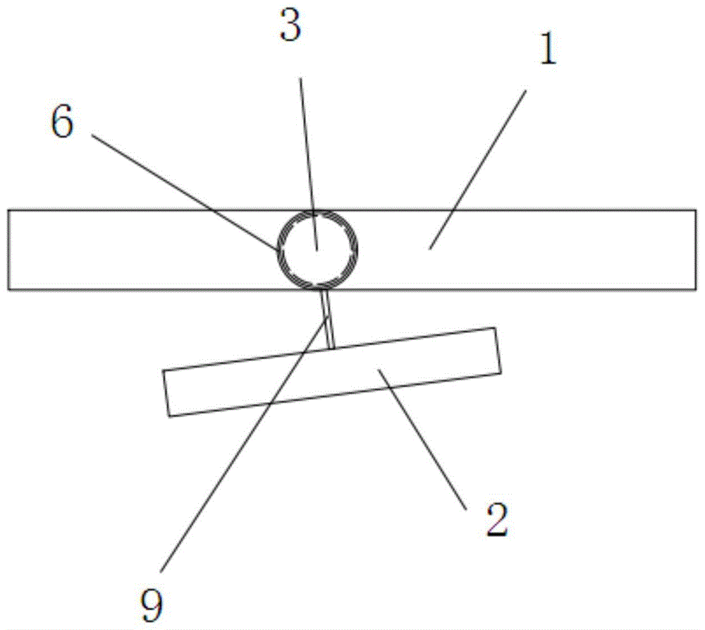 便携式折叠拐杖的制作方法