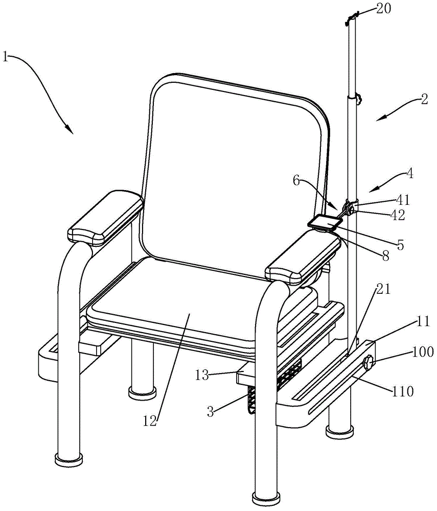 腹透短管更换座椅的制作方法