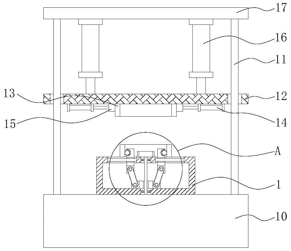 一种生产精密轴承过程中使用的压力机的制作方法