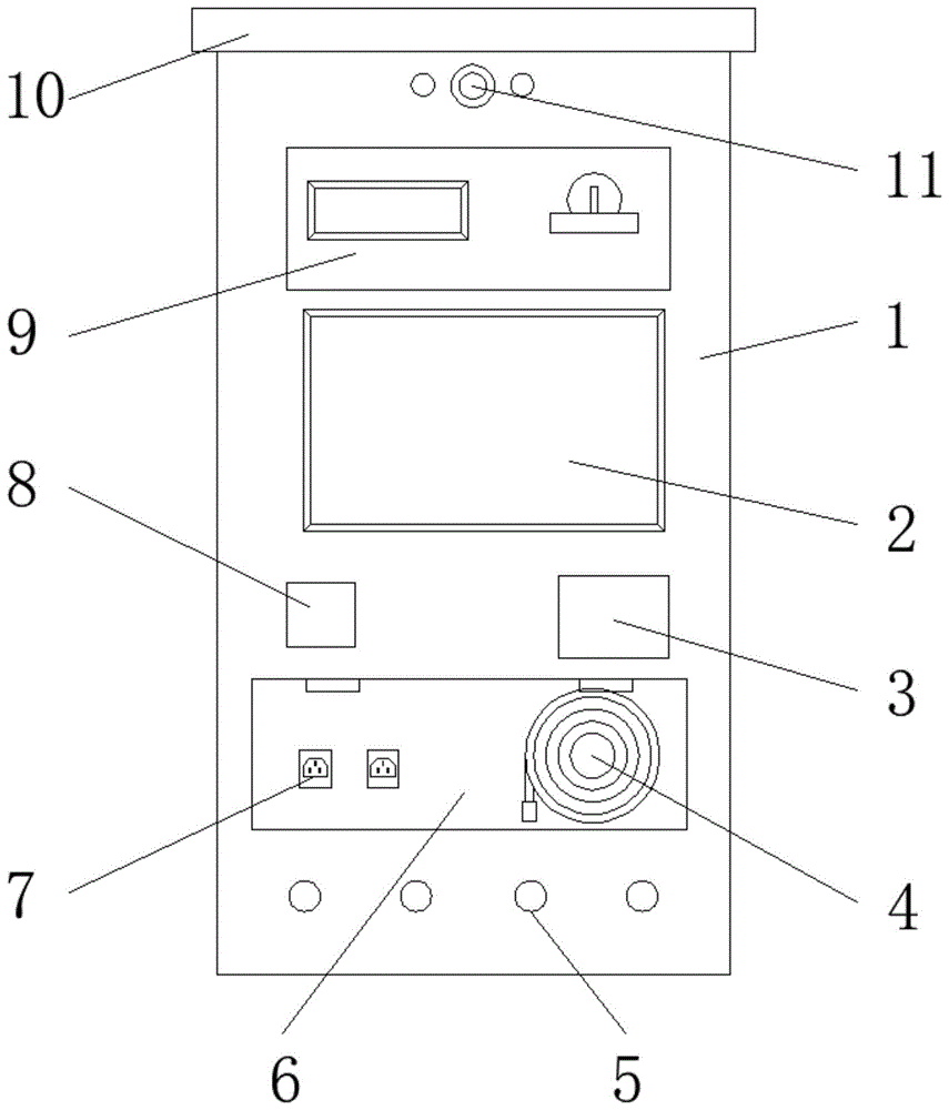 一种服务站用人工智能充电桩的制作方法